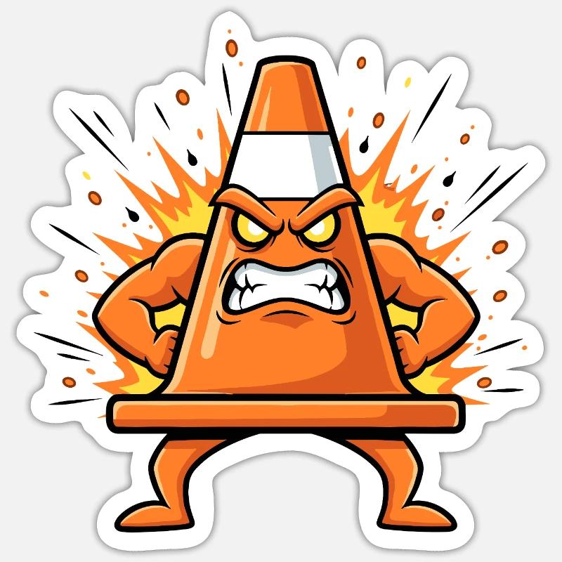 Sticker taille S (10 x 10 cm) - 