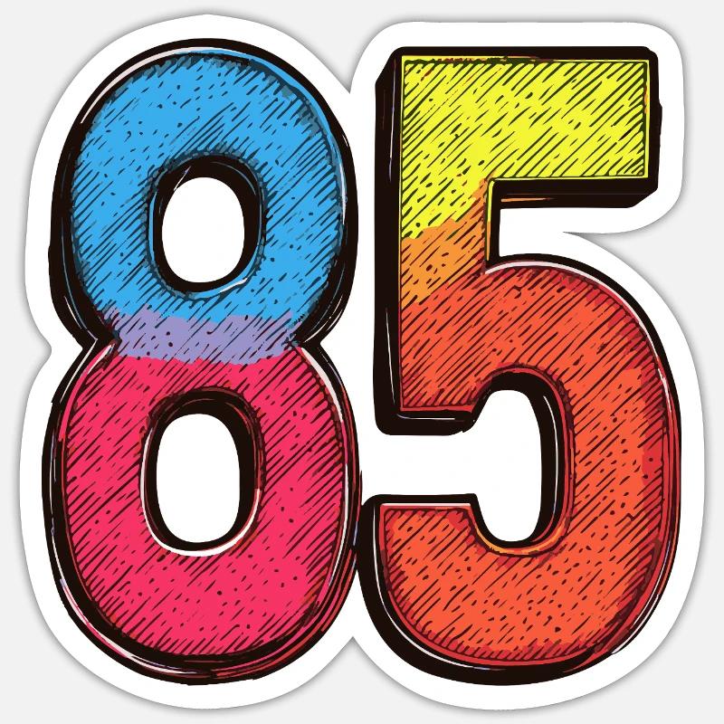 Sticker størrelse S (10 x 10 cm) - 