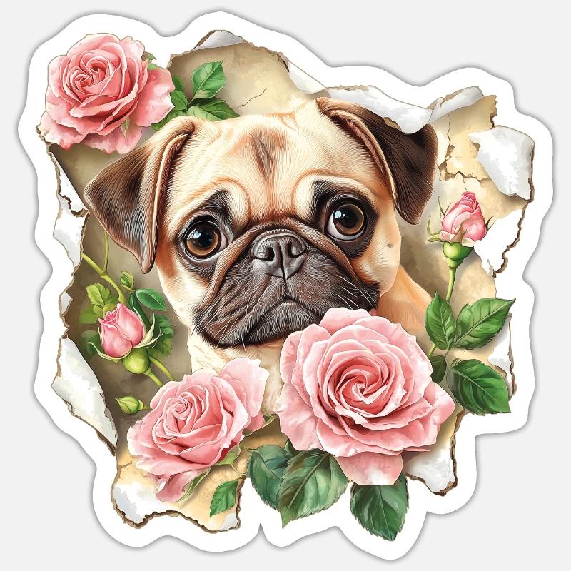 Sticker taille S (10 x 10 cm) - 