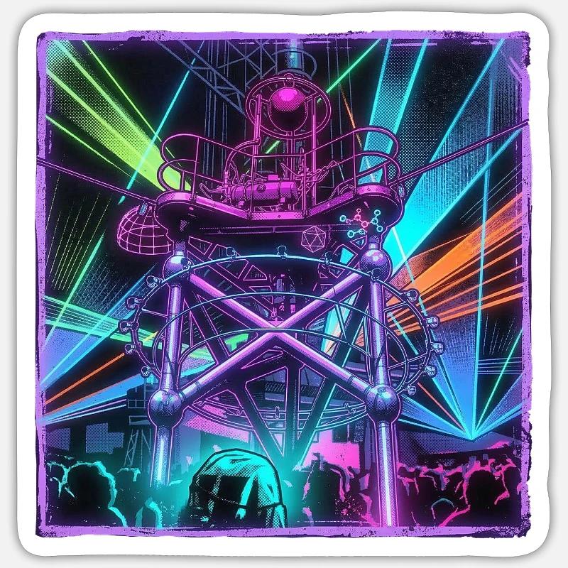 Sticker Größe S (10 x 10 cm) - 