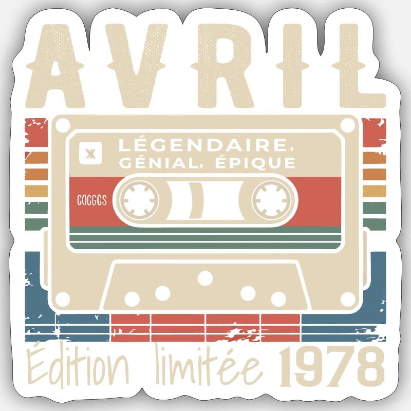 Sticker taille S (10 x 10 cm) - 