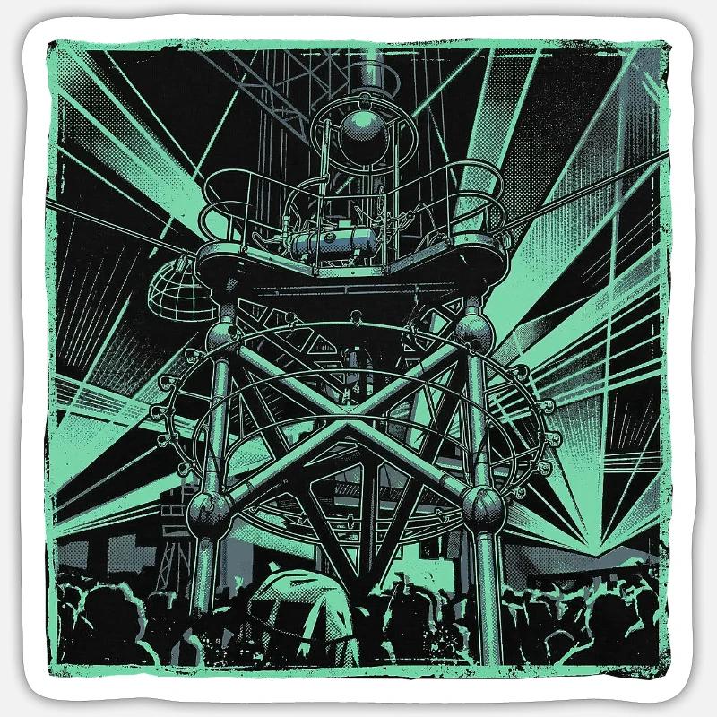 Sticker Größe S (10 x 10 cm) - 