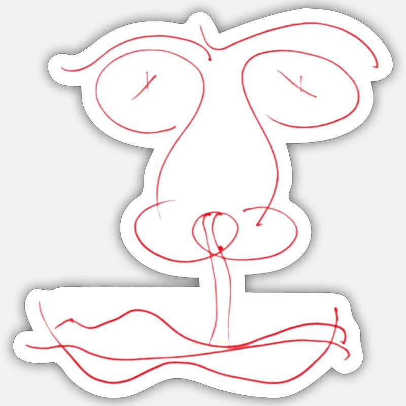 Sticker size S (10 x 10 cm) - 