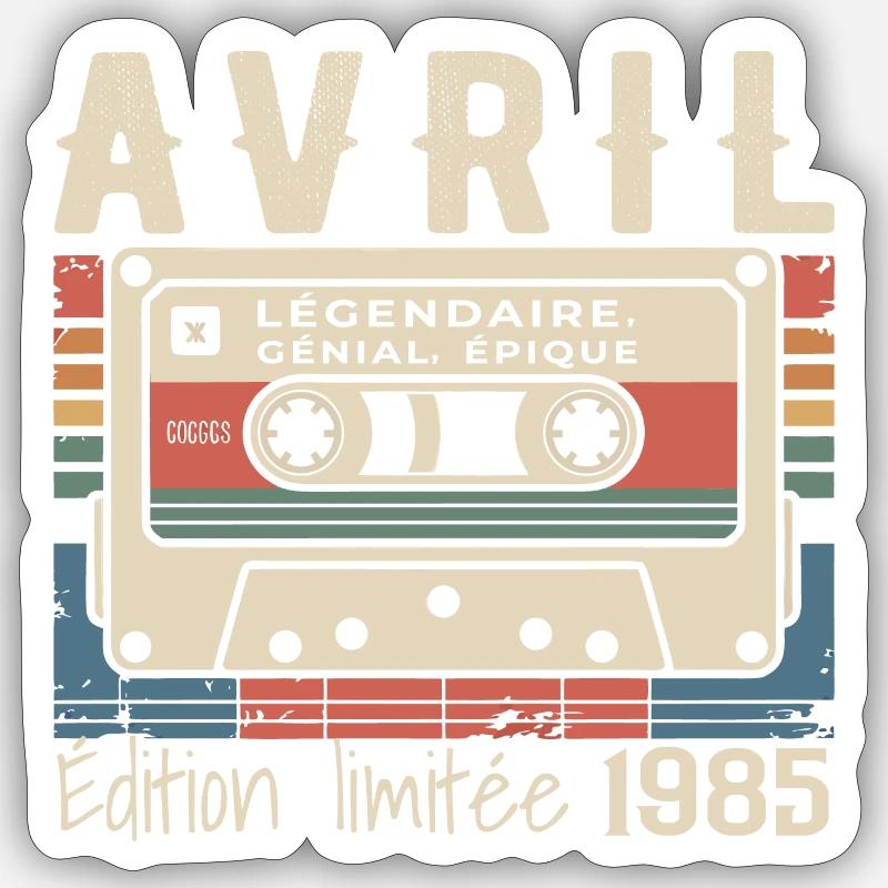 Sticker Größe S (10 x 10 cm) - 