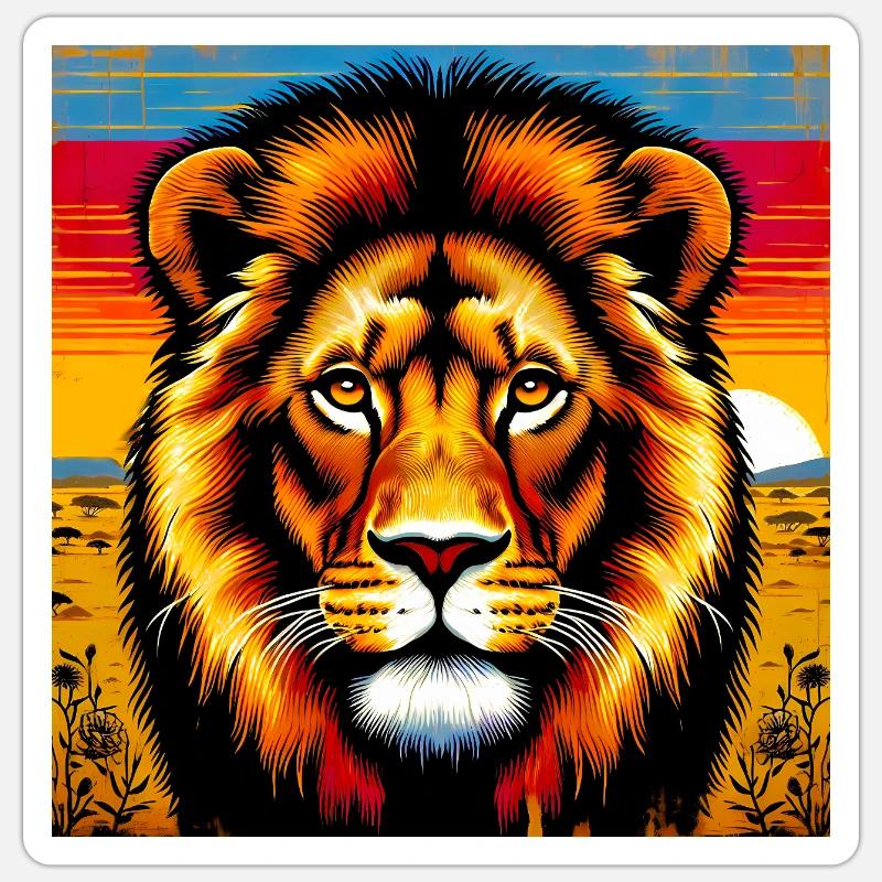 Sticker Größe S (10 x 10 cm) - 