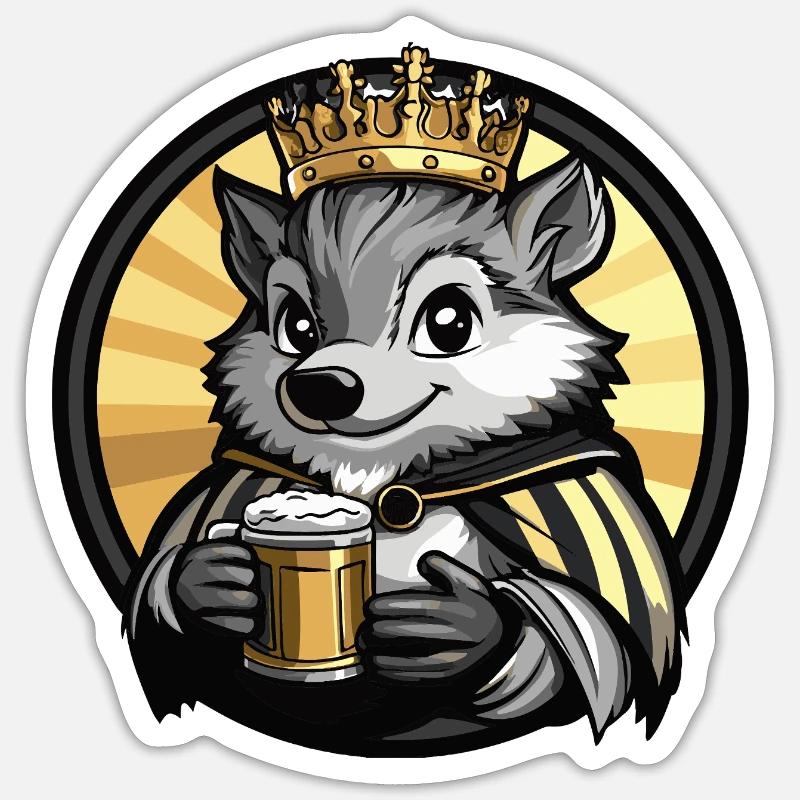 Sticker Größe S (10 x 10 cm) - 