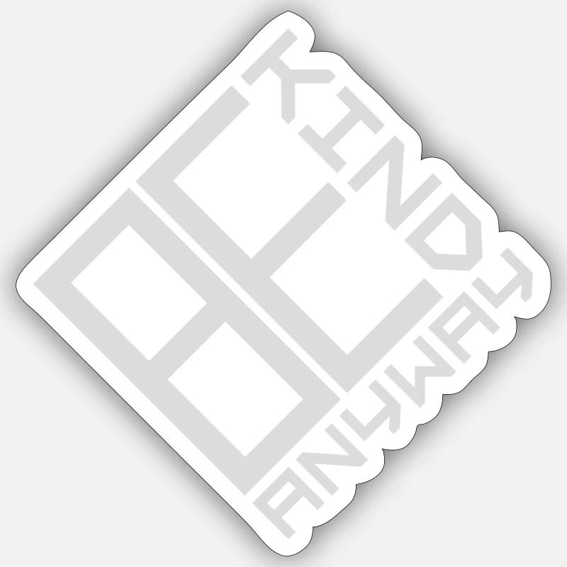 Sticker Größe S (10 x 10 cm) - 