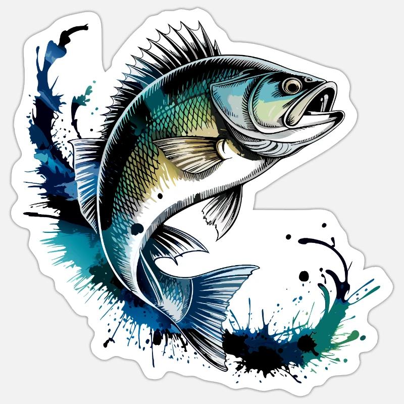 Barsch Design - Sticker Größe S (10 x 10 cm) - Mattweiß