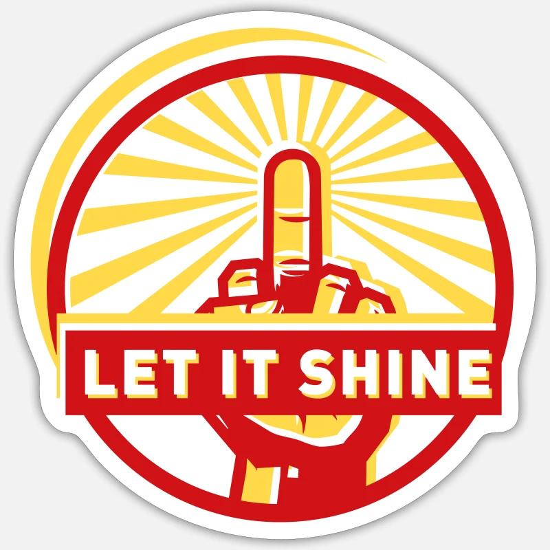 Sticker Größe S (10 x 10 cm) - 