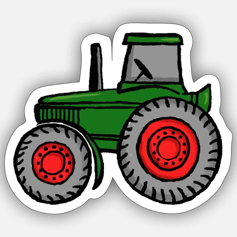 Traktor Sticker Größe S (10 x 10 cm)
