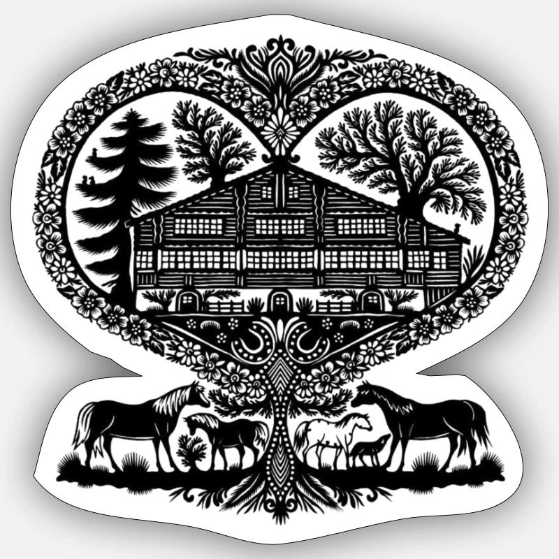 Sticker taille S (10 x 10 cm) - 