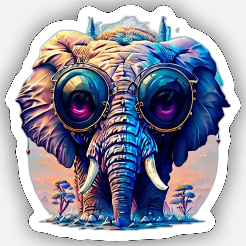 Sticker Größe S (10 x 10 cm) - 