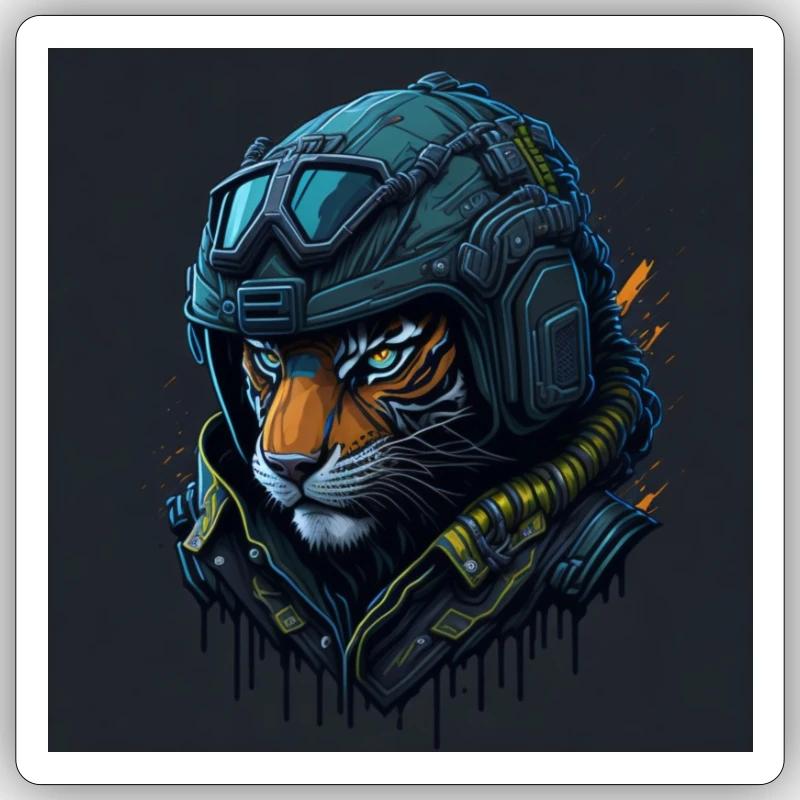 Sticker size S (10 x 10 cm) - 