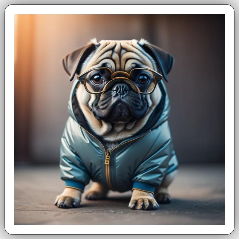 Carlin de roche 2 Sticker taille S (10 x 10 cm)