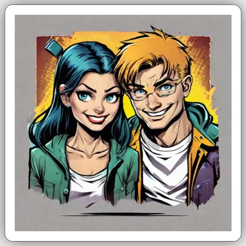 Together Forever Sticker size S (10 x 10 cm)