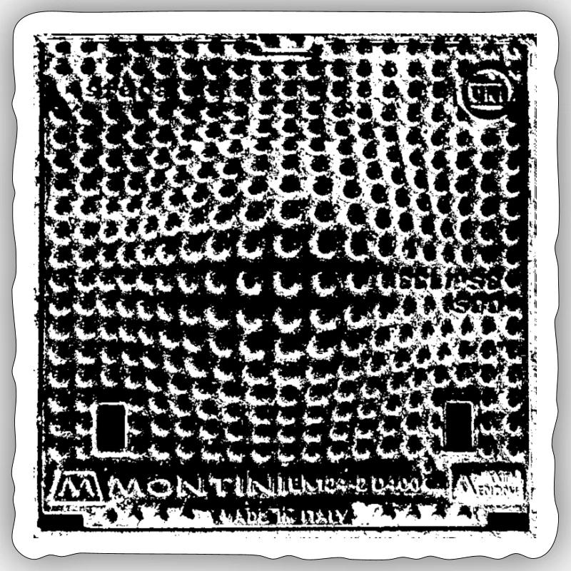 Montini Sticker Größe S (10 x 10 cm)