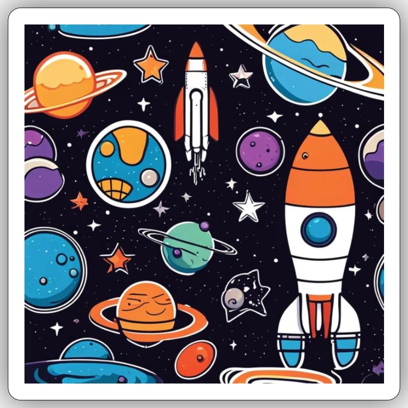 Sticker Größe S (10 x 10 cm) - 