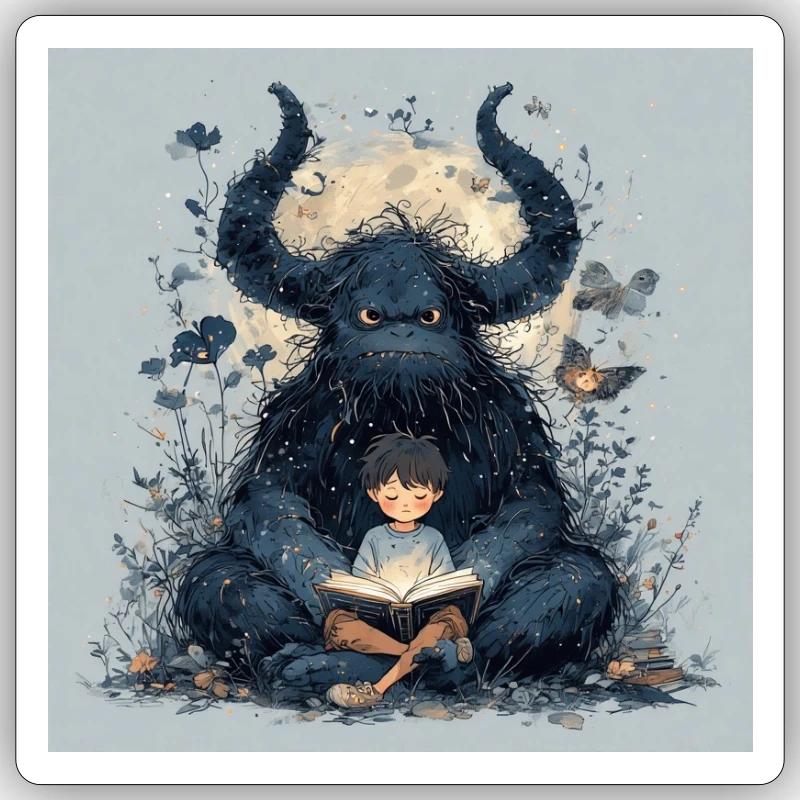 Ne dérangez pas ! - Sticker taille S (10 x 10 cm) - blanc mat