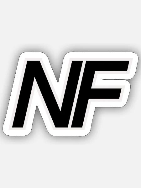 NF - NoFrame - Sticker Größe S (10 x 10 cm) - Mattweiß
