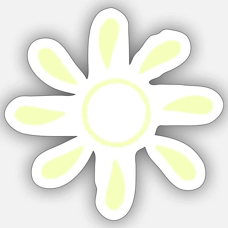 Sonne Sticker Größe S (10 x 10 cm)