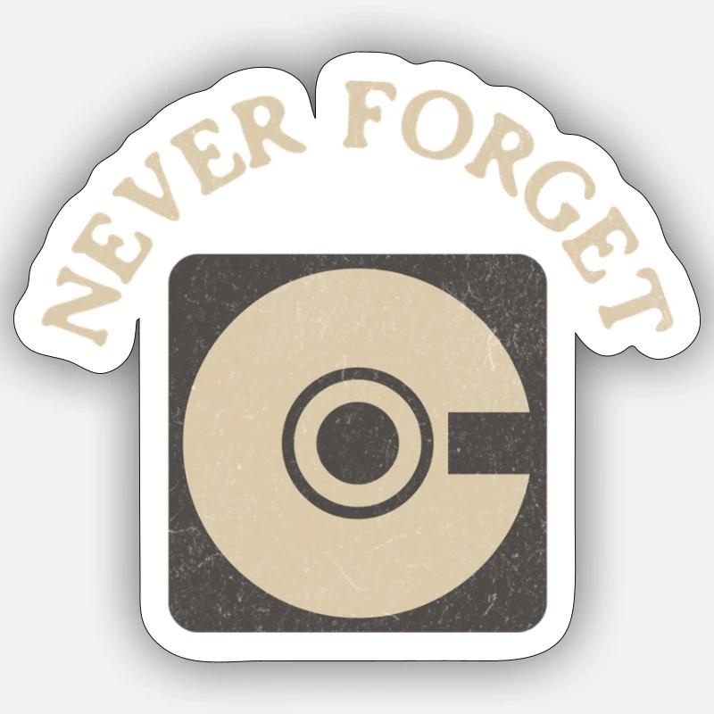 CD Sticker size S (10 x 10 cm)