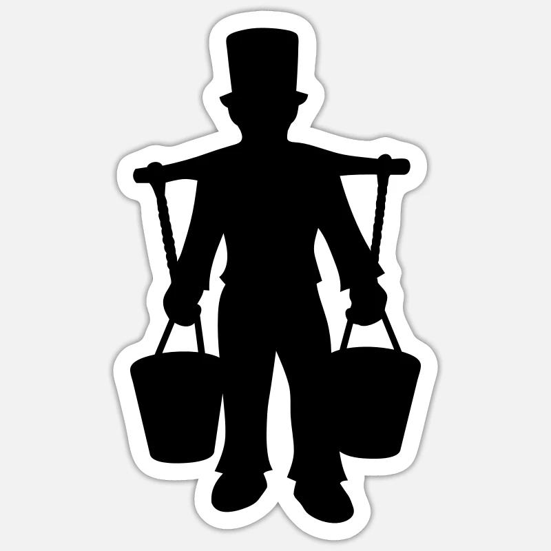 Hummel 1c Sticker size S (10 x 10 cm)