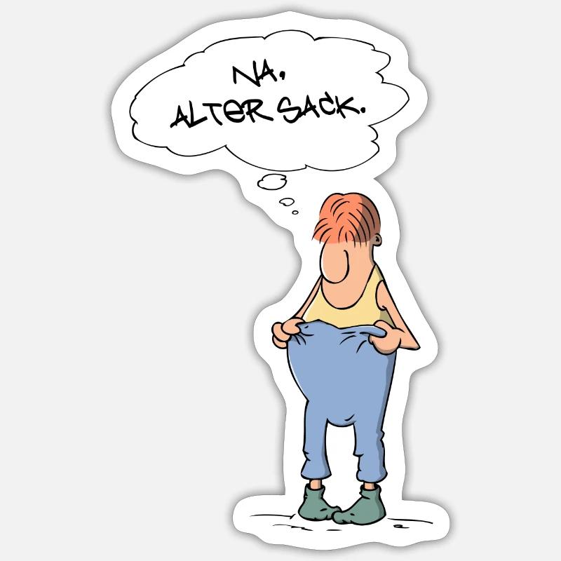 Sticker Größe S (10 x 10 cm) - 