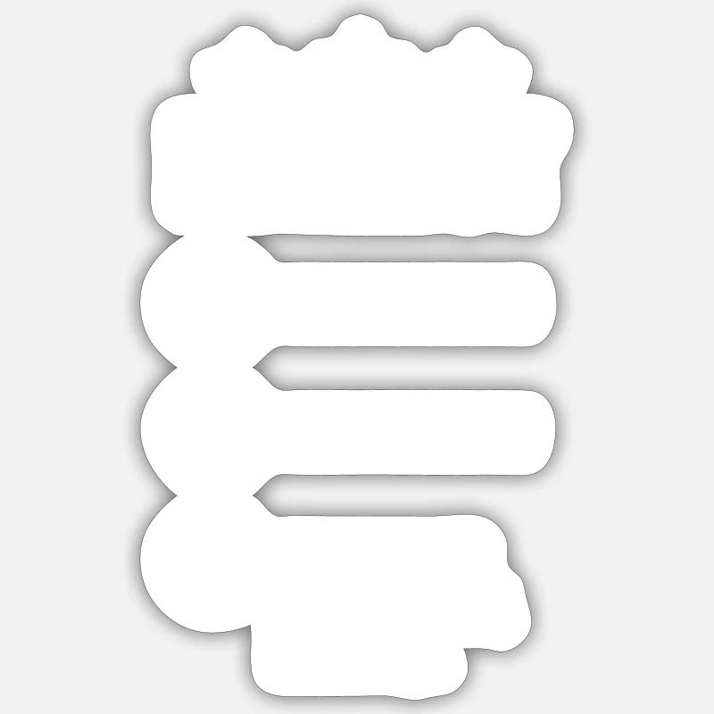 Sticker taille S (10 x 10 cm) - 