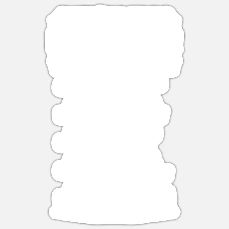 Schädlingsbekämpfer Kammerjäger Stundenlohn - Sticker Größe S (10 x 10 cm) - Mattweiß