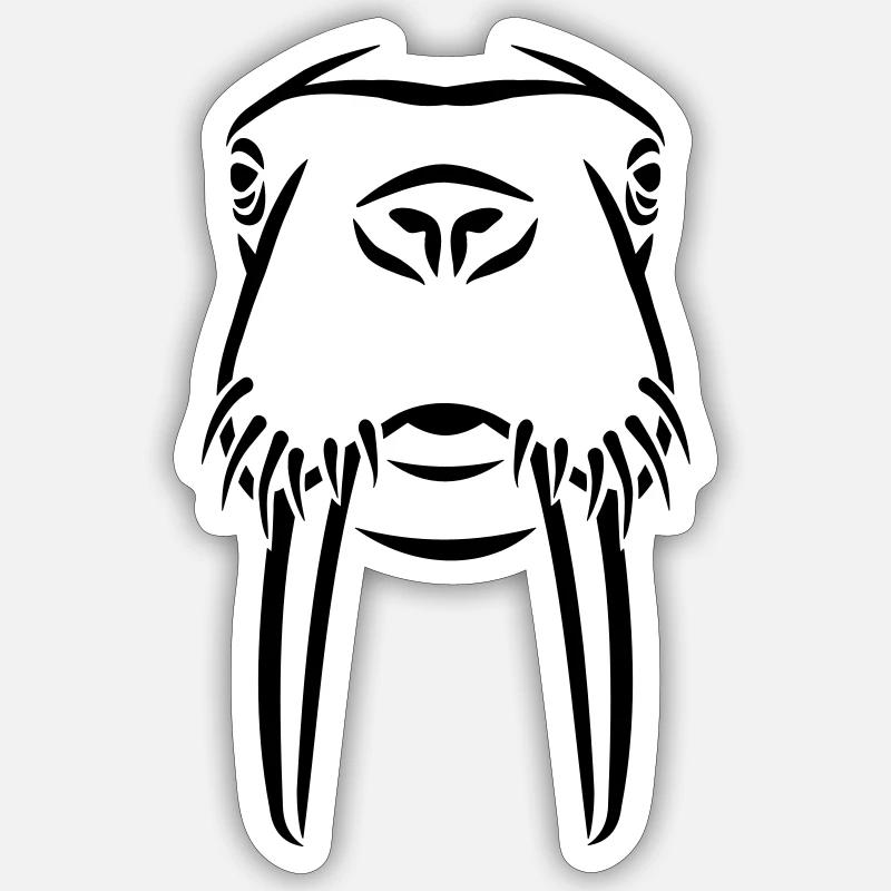 Morse Sticker taille S (10 x 10 cm)