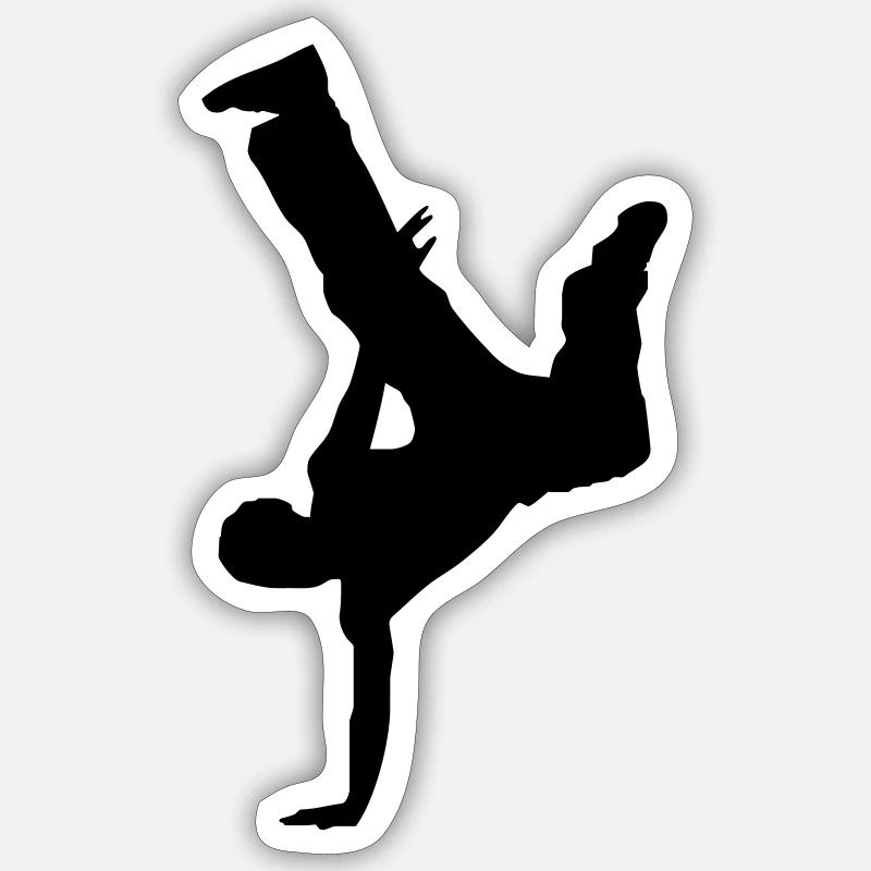 Dancer Sticker Größe S (10 x 10 cm)