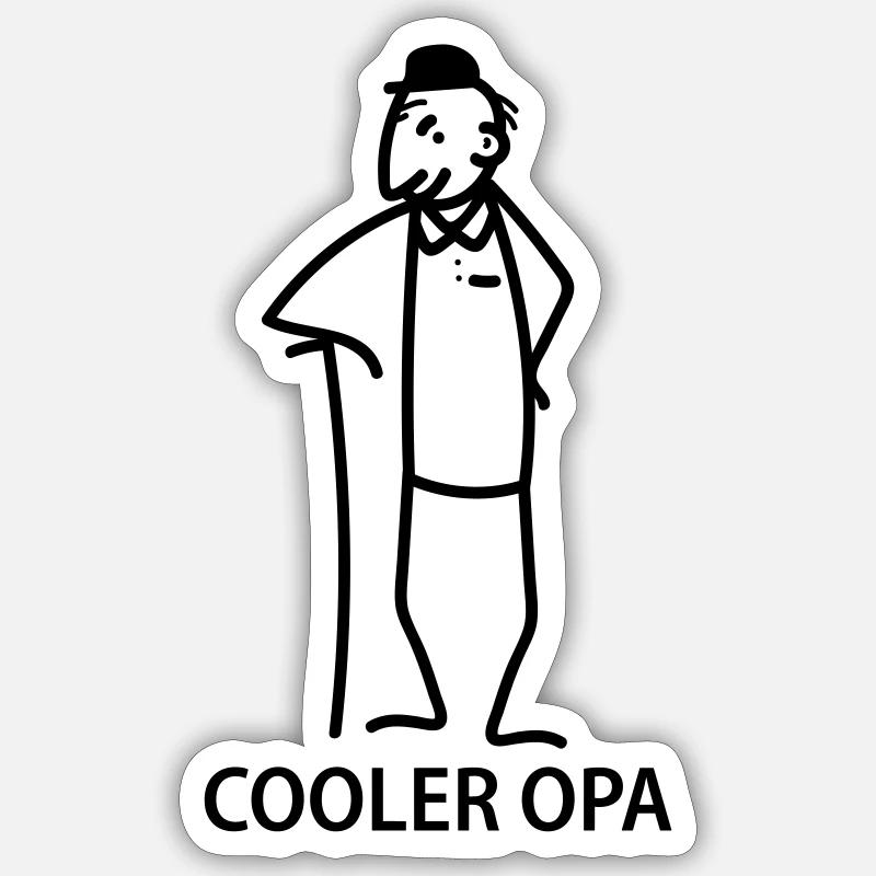 Sticker Größe S (10 x 10 cm) - 
