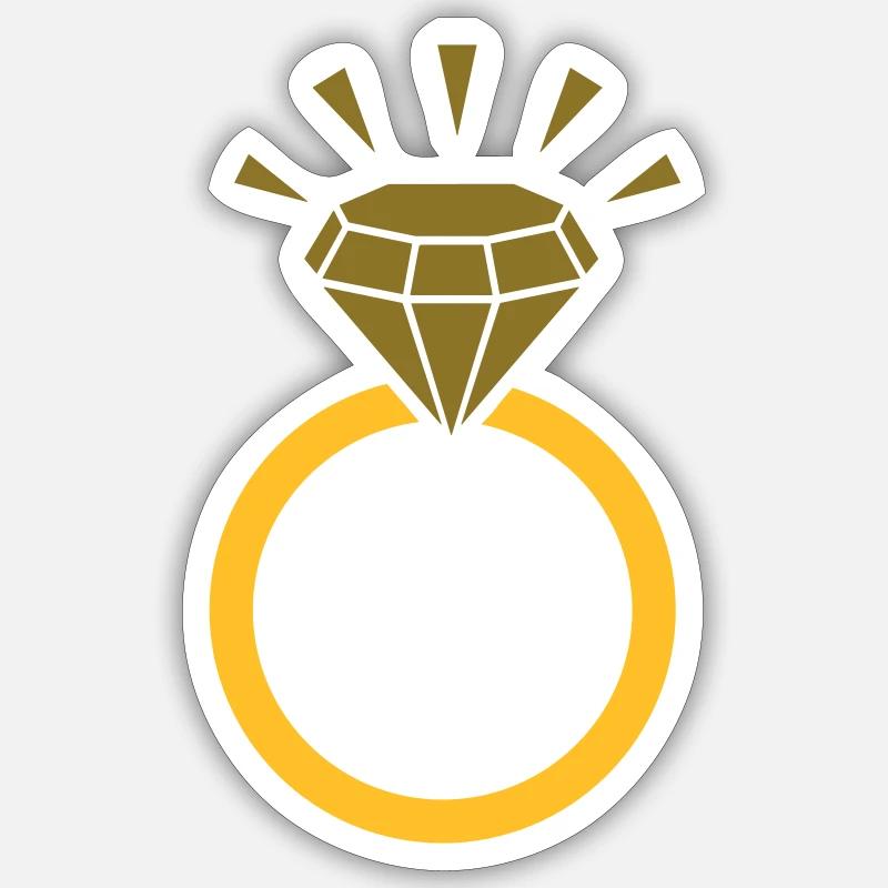 Ring Sticker size S (10 x 10 cm)