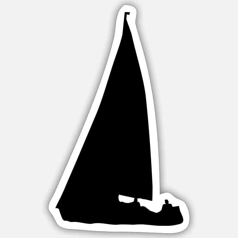 Sailboat (cheap!) Sticker size S (10 x 10 cm)
