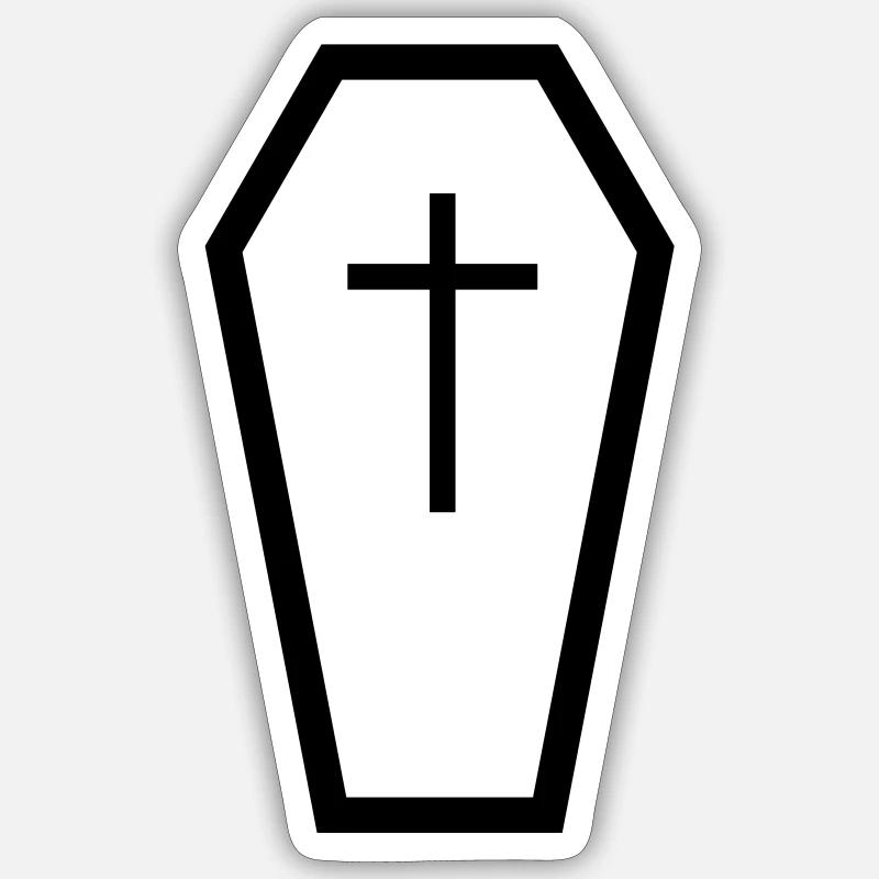 bara - Sticker formato S (10 x 10 cm) - bianco opaco