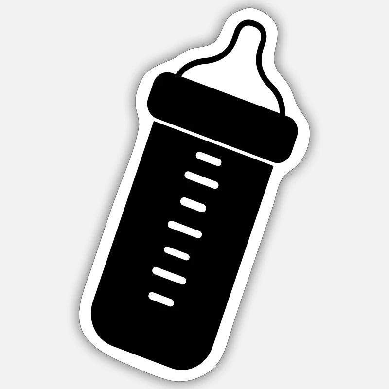 Biberon Sticker taille S (10 x 10 cm)