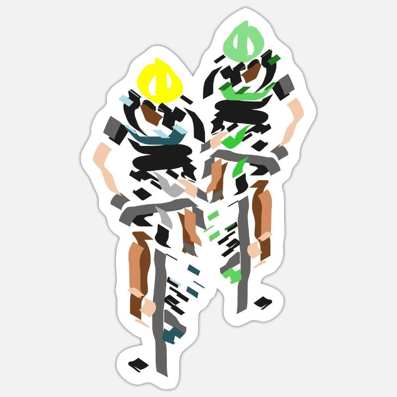 Sticker Größe S (10 x 10 cm) - 