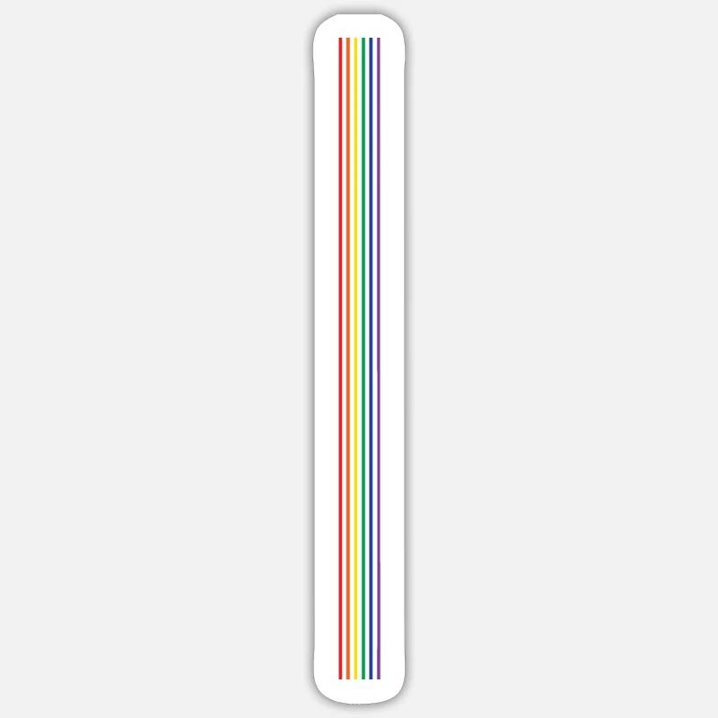 Pride Stripes Sticker size S (10 x 10 cm)