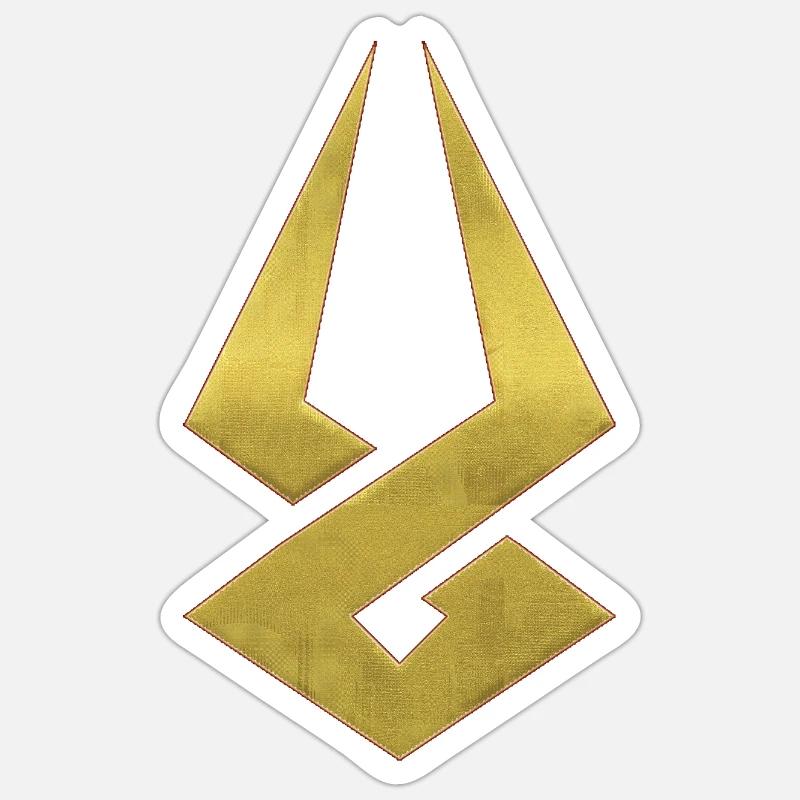 had symbol - Sticker size S (10 x 10 cm) - white matte