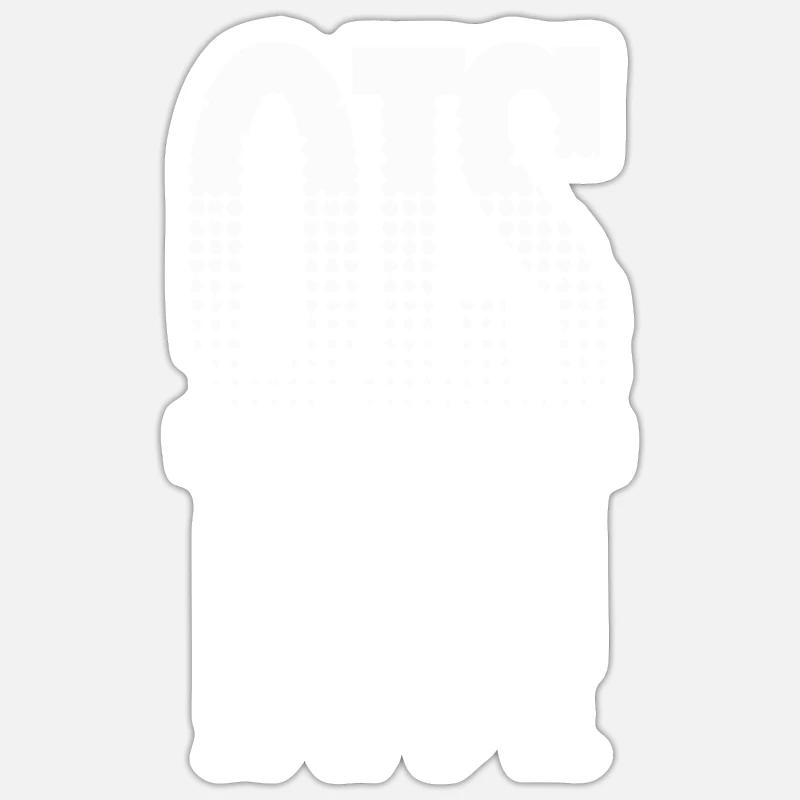 Bavarian dialect saying Sticker size S (10 x 10 cm)