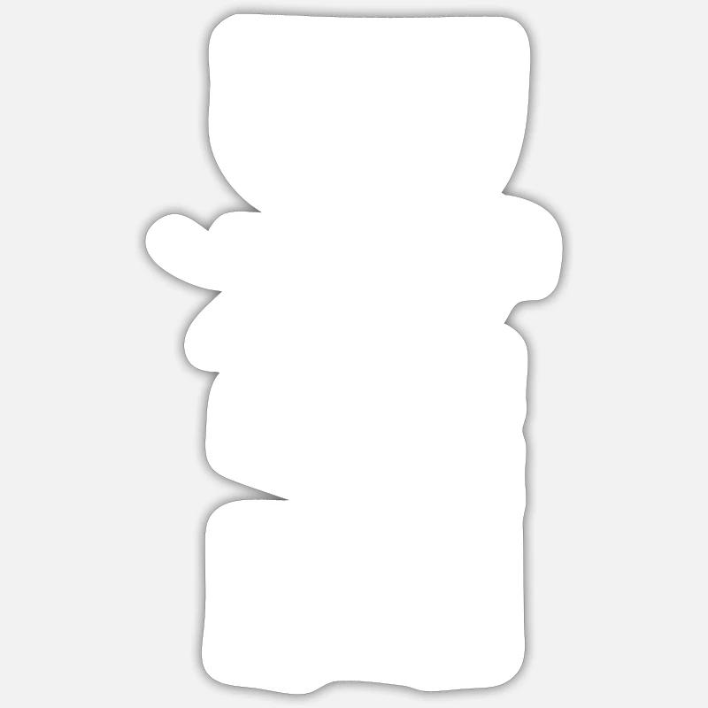 Diving Dive tauchen - Sticker Größe S (10 x 10 cm) - Mattweiß