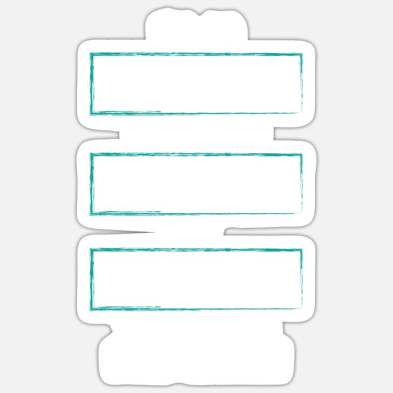 Funny Math Saying Equation Math Joke Sticker size S (10 x 10 cm)