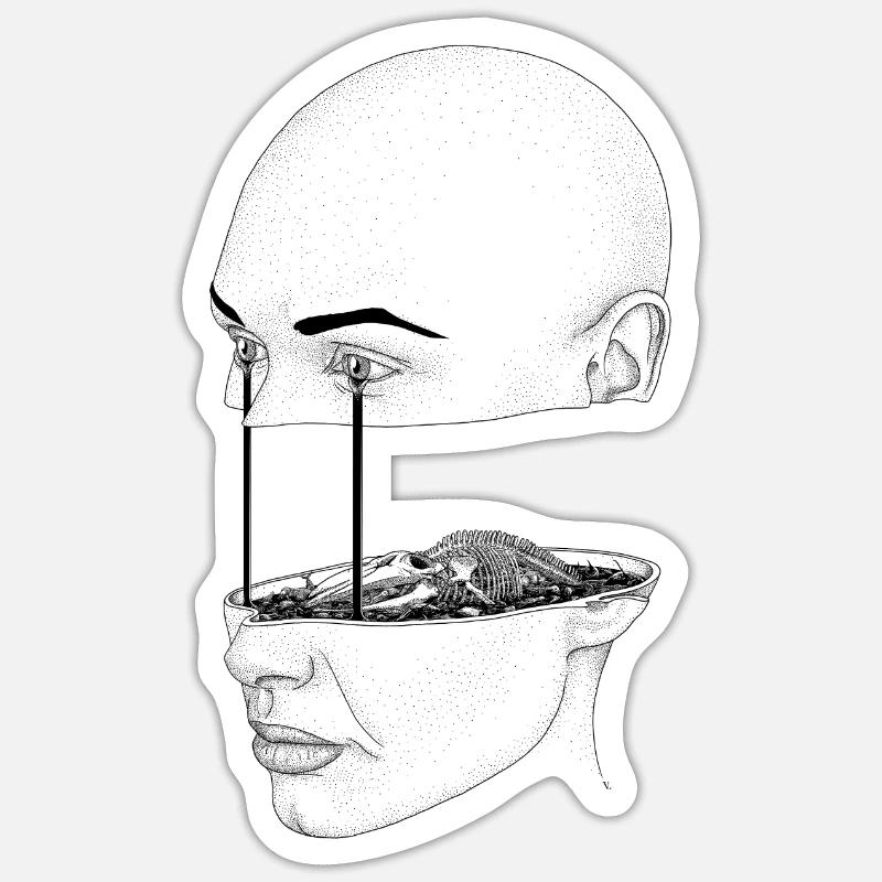 Sticker taille S (10 x 10 cm) - 