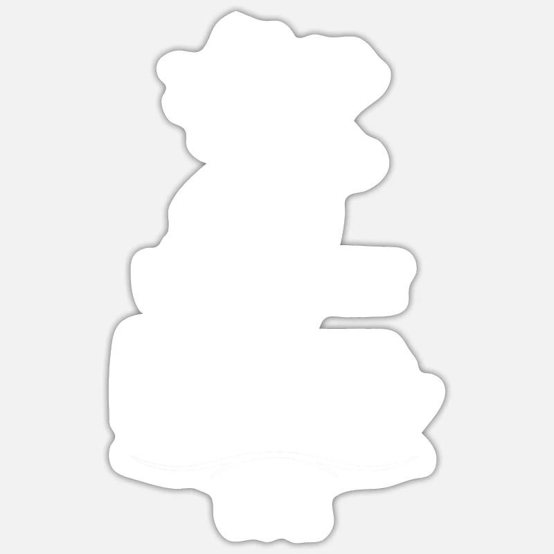 Alles wird gut denn jetzt ist Marcel da Sticker Größe S (10 x 10 cm)