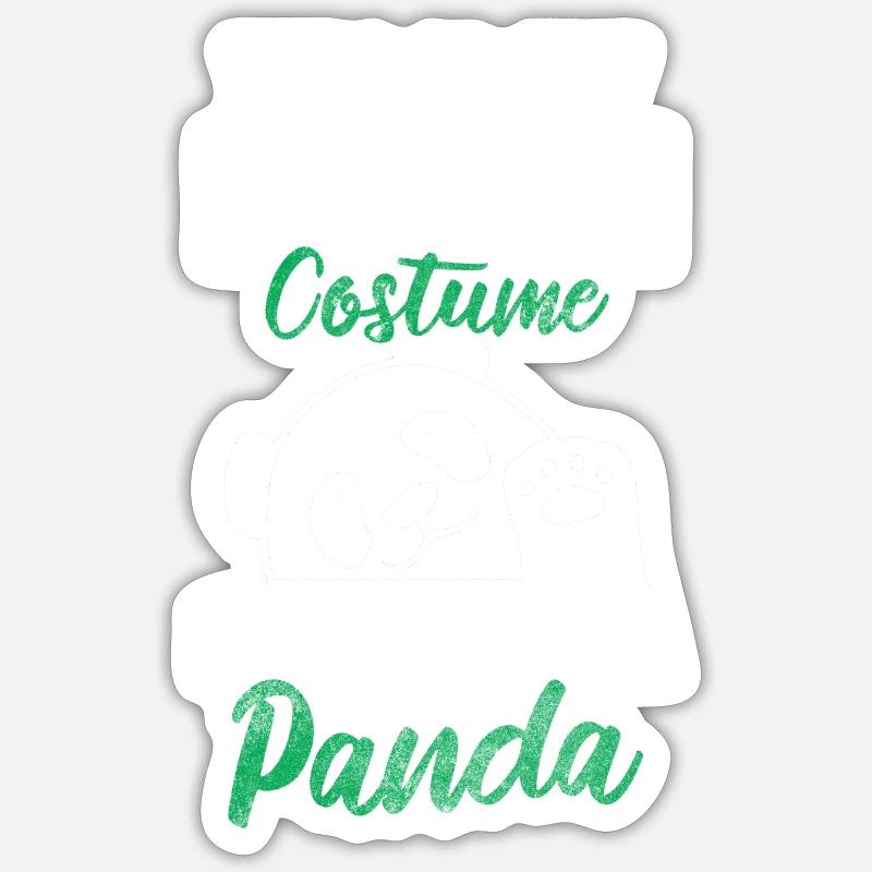 Panda Géant Panda Chine Mignon Sticker taille S (10 x 10 cm)