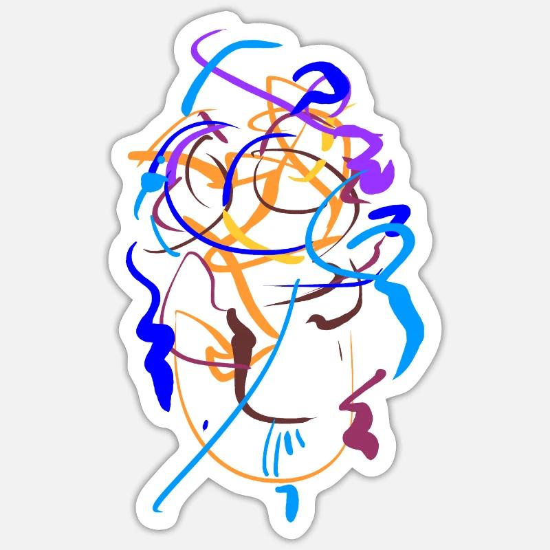 Sticker Größe S (10 x 10 cm) - 