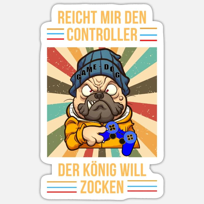 Sticker Größe S (10 x 10 cm) - 
