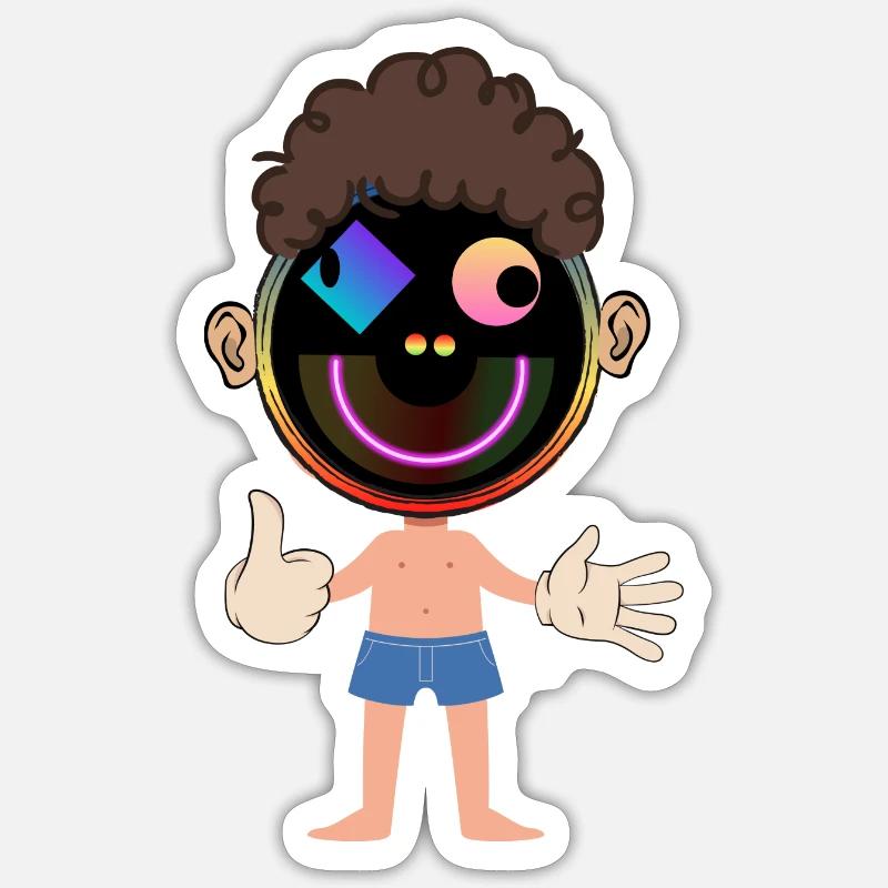 Sticker Größe S (10 x 10 cm) - 