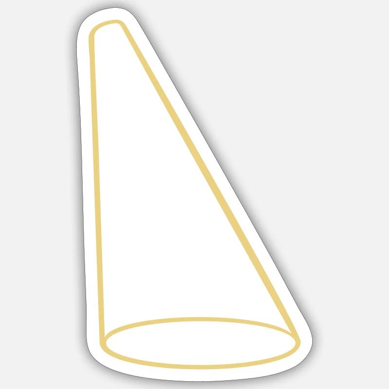 Spotlight Light Cone Stage Design Sticker size S (10 x 10 cm)