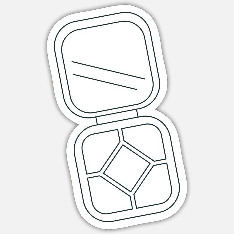 Sticker taille S (10 x 10 cm) - 